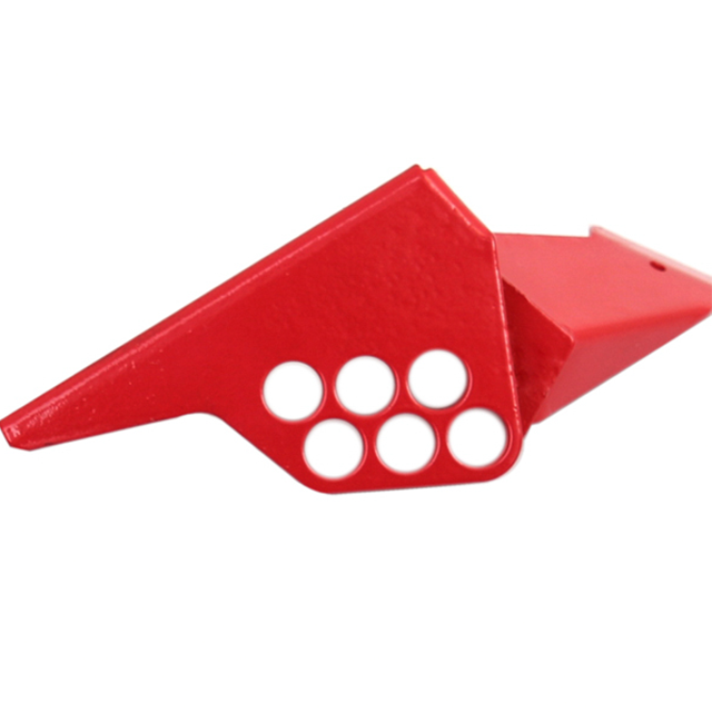 أحمر سهل الاستخدام قطعة واحدة تصميم صمام الكرة صمام