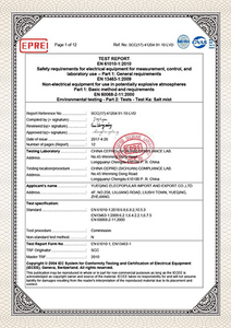 تقرير اختبار القفل